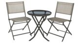 Luca 3-Piece Folding Bistro Set