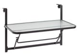 Table de balcon pliante Parsons, 36 x 20 po