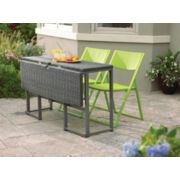 Umbra Loft Collection Woven Folding Patio Table
