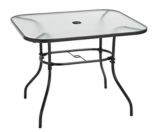 Table en verre Colton, 38x32 po