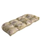 Summerset Collection Wicker Bench Patio Cu...