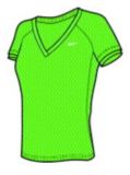 Women's Nike Baselayer Short-Sleeve Shirt, Green