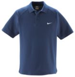 Men's Nike Embroidered Swoosh Polo, Navy