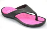 Tongs EVA, dame, noir