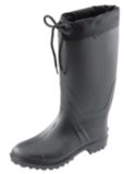 Men's Unlined Rubber Boot, Black