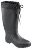 Men's Unlined Rubber Boot, Black