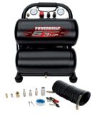 Compresseur 5 gal, double r�servoir, accessoires en prime