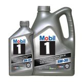 Mobil 1 Synthetic Motor Oil, 4.4L + 1L Bonus