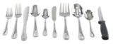Pfaltzgraff Beaded Pattern Flatware Set, 80-Pc