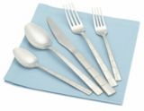 For Living 20-Pc Stainless Steel Cutlery S...
