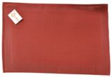 Debbie Travis Textalene Placemat, Red Border