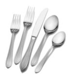 20-Pc Stainless Steel Cutlery Set, Newbury