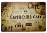 Napperon, envers en mousse, caf�