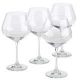 Home Presence Crystalline Goblet Glasses