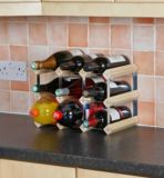 Support � vin, 9 bouteilles