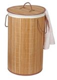 For Living Bamboo Laundry Hamper