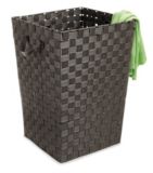 Woven Strap Espresso Hamper