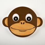 Friendly Faces Monkey Plate
