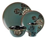 Vaisselle en gr�s bleu Cuisinart, 16 pces