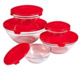 Glass Bowls, 10-piece