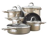 Batterie de cuisine � rev�tement anodis� K...