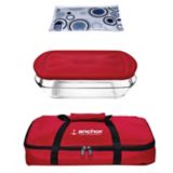 Anchor 4 Piece Glass Bakeware Pack