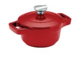 KitchenAid Red Round Cast Iron Casserole Dish