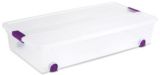 Sterilite ClearView 58L Tote with Latch