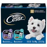 Cesar 12-pack Pork and Top Sirlion Dog Food