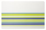 Napperon en plastique, rayures