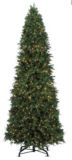 NOMA Pre-Lit 12-ft Mixed Branch Tip Christmas Tree