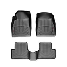 Weathertech Custom Front Rear Floor Liner Kit Black Canadian