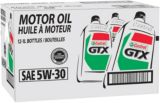 Huile moteur Castrol GTX 1L, paq. 12