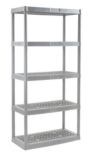 Grey Resin Shelving Unit