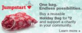 Jumpstart Reusable Holiday Bag