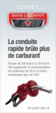la conduite rapide brûle plus de carburant