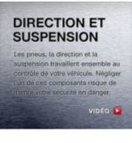 vidéo, direction et suspension