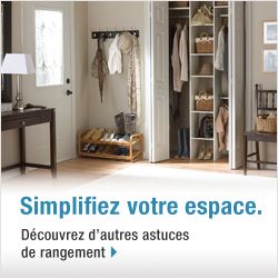 D&eacute;couvrez d'autres astuces de rangement