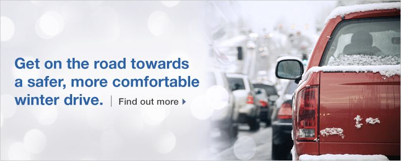 Get on the road towards a safer, more comfortable winter drive