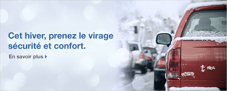 Cet hiver, prenez le virage s�curit� et confort
