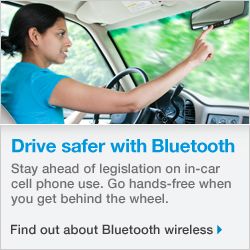 Drive safer with Bluetooth