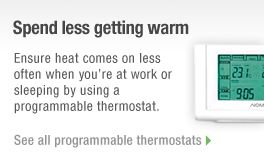 Spend less, getting warm