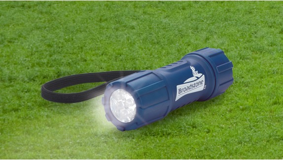 Battery-operated electric lighting. Battery powered lights are 