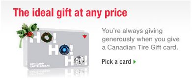 Canadian Tire Gift Cards
