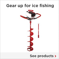 canadian tire ice fishing gear