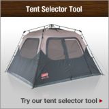 Tent Selector Tool. Try our tent selector tool.