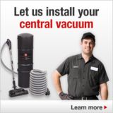 Let us install your central vacuum.