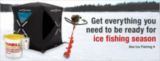Get everything you need to be ready for ice fishing season.
