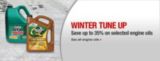 Save up to 35% on selected engine oils