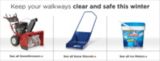 Keep your walkways clear and safe this winter